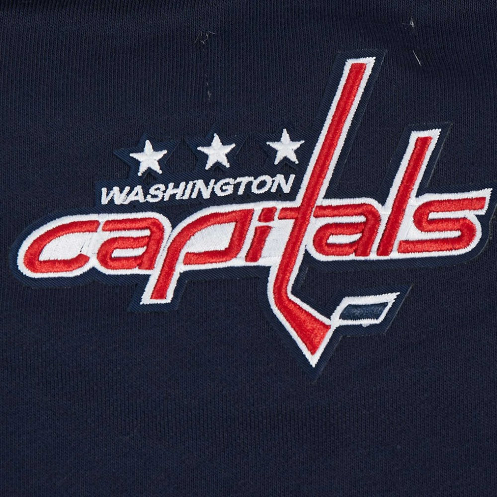 Washington Capitals Pro Standard Women's Area Code Cropped Pullover Sweatshirt -  NHL Sweatshirts