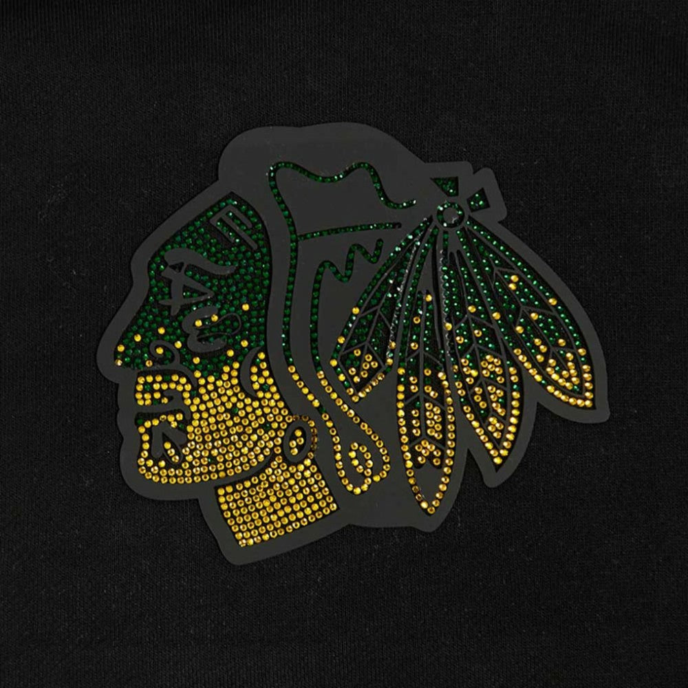 Chicago Blackhawks Pro Standard Women's Jewels Cropped Pullover Hoodie -  NHL Hoodies