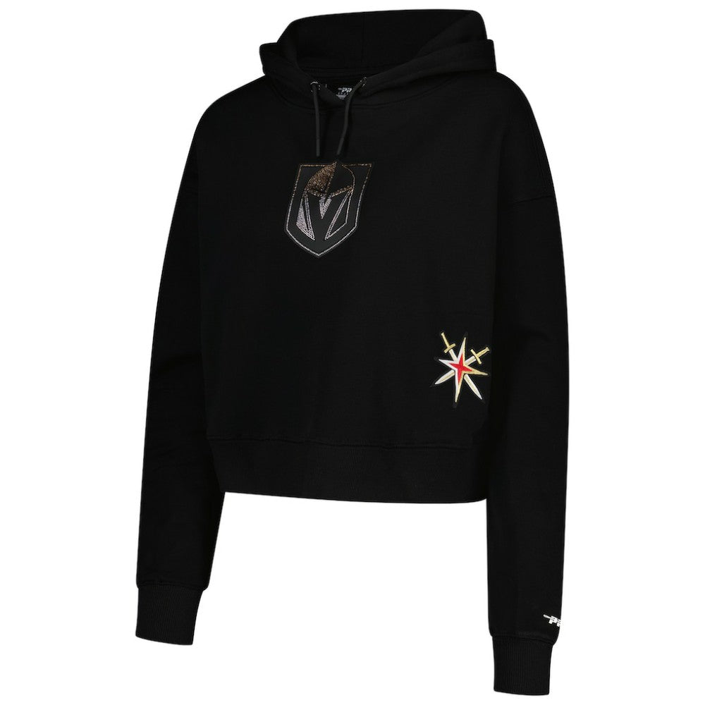 Vegas Golden Knights Pro Standard Women's Jewels Cropped Pullover Hoodie -  NHL Hoodies