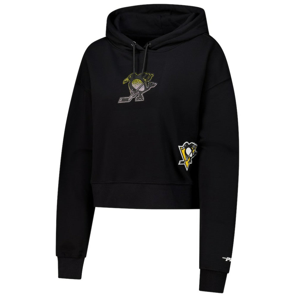 Pittsburgh Penguins Pro Standard Women's Jewels Cropped Pullover Hoodie -  NHL Hoodies