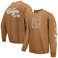 New York Rangers Pro Standard Paint the City Pullover Sweatshirt -  NHL Sweatshirts
