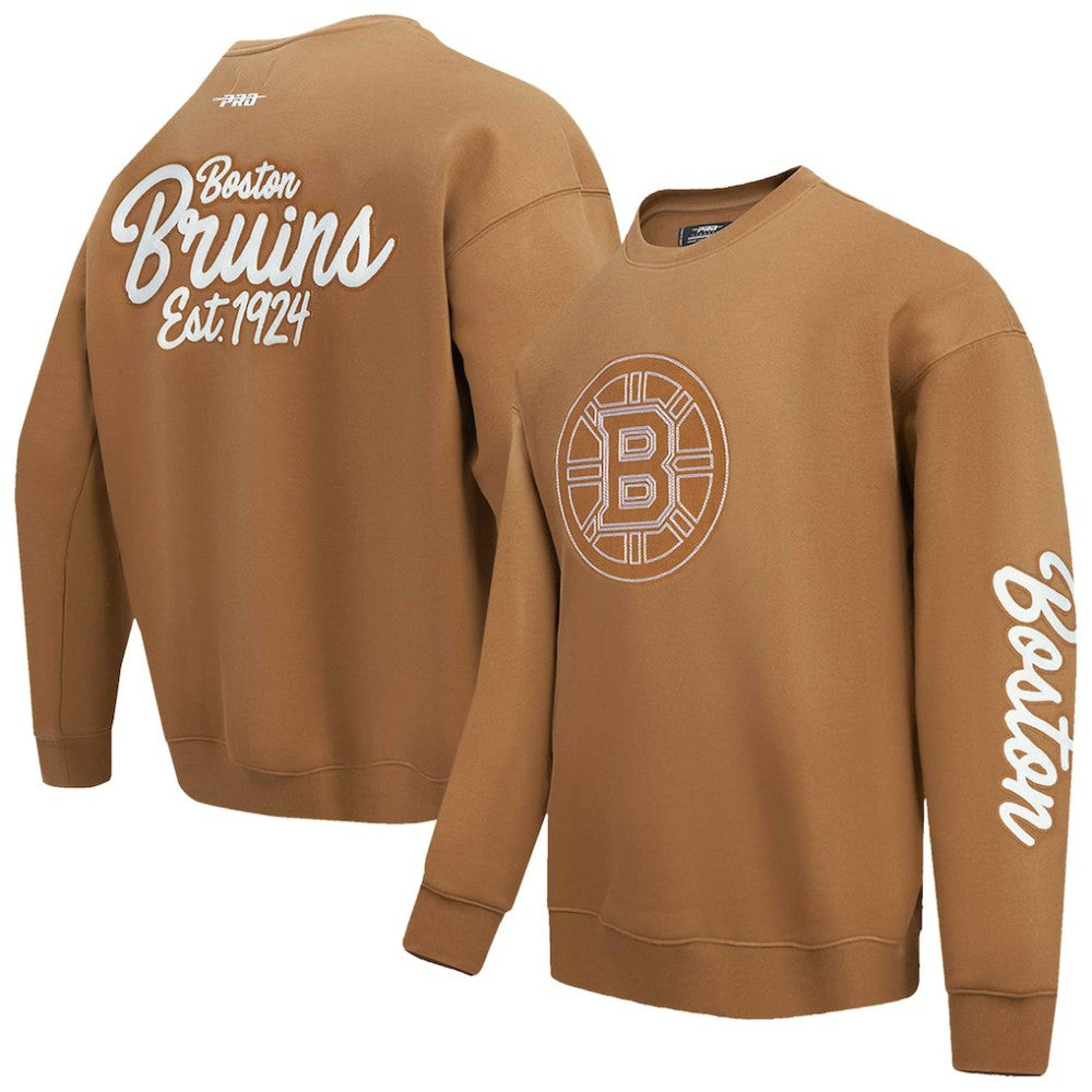Boston Bruins Pro Standard Paint the City Pullover Sweatshirt -  NHL Sweatshirts