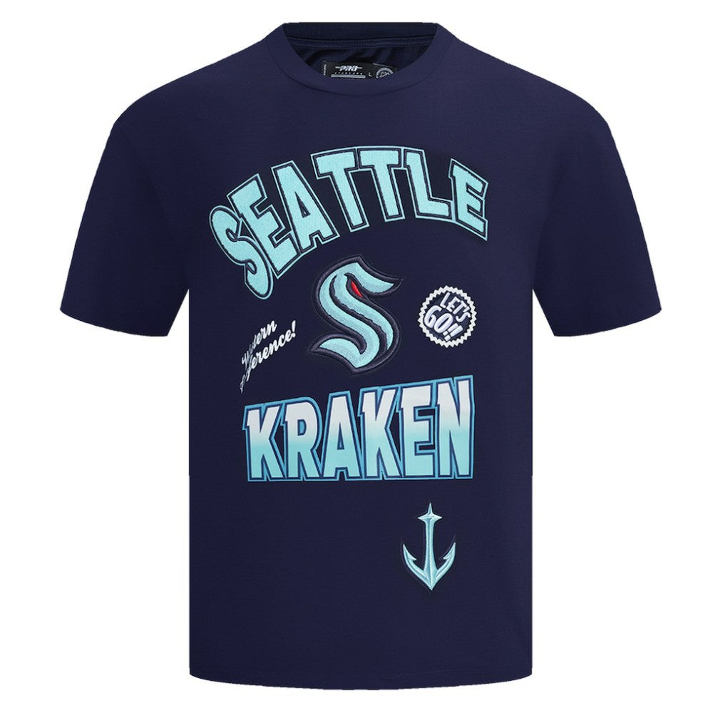 Seattle Kraken Pro Standard Turn It Up T-Shirt -  NHL T-shirts