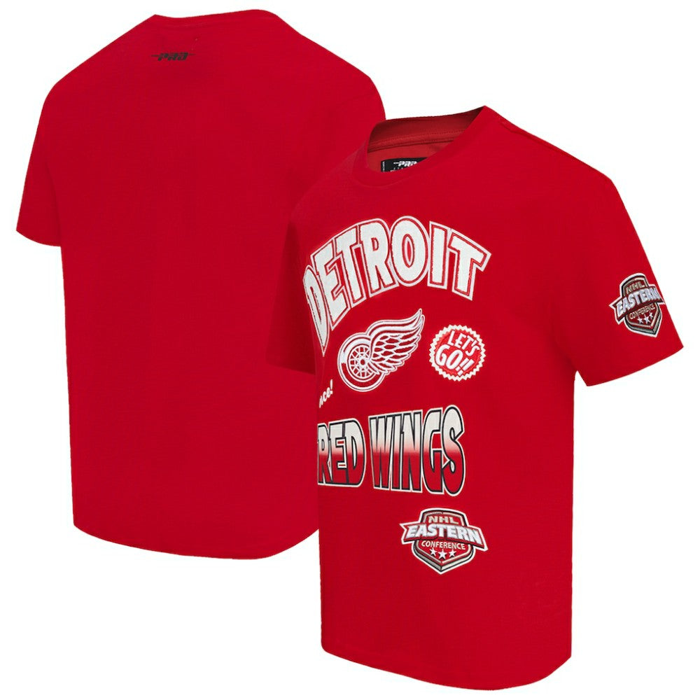 Detroit Red Wings Pro Standard Turn It Up T-Shirt -  NHL T-shirts