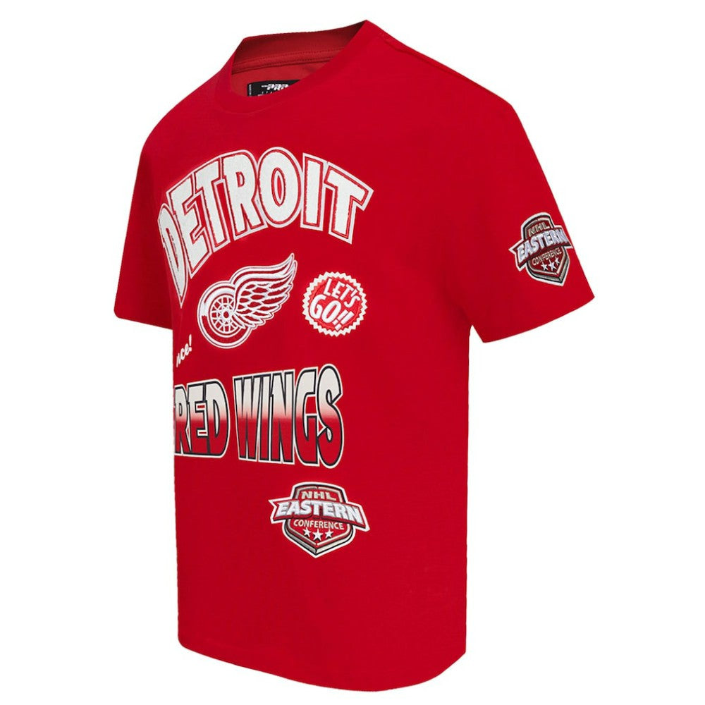 Detroit Red Wings Pro Standard Turn It Up T-Shirt -  NHL T-shirts
