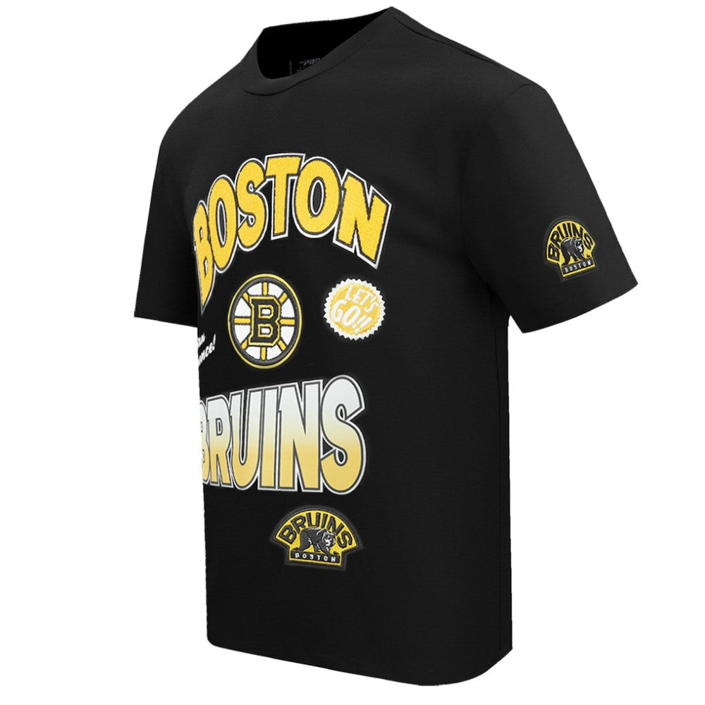 Boston Bruins Pro Standard Turn It Up T-Shirt -  NHL T-shirts