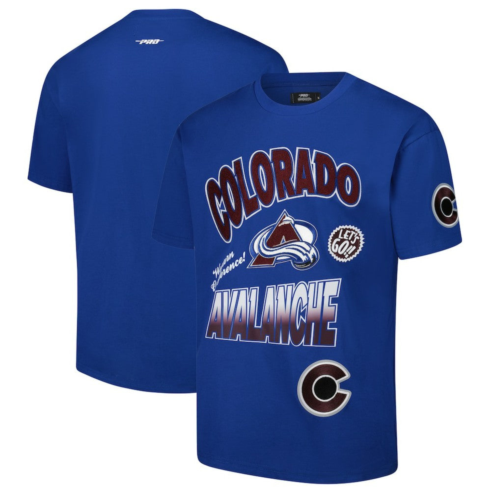 Colorado Avalanche Pro Standard Turn It Up Dropped Shoulder T-Shirt -  NHL T-shirts