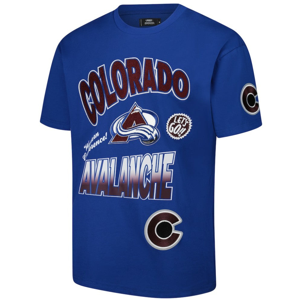 Colorado Avalanche Pro Standard Turn It Up Dropped Shoulder T-Shirt -  NHL T-shirts