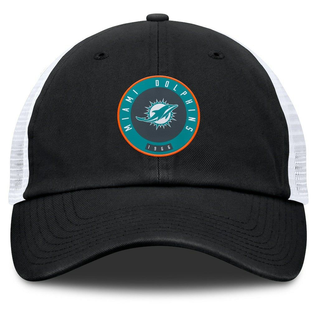 Miami Dolphins Averie Trucker Adjustable Hat | NFL Outlet