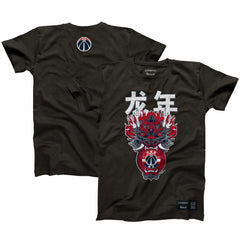 Heather Black Washington Wizards Hyperfly Unisex Year of the Dragon Lunar New Year Collection T-Shirt | NBA