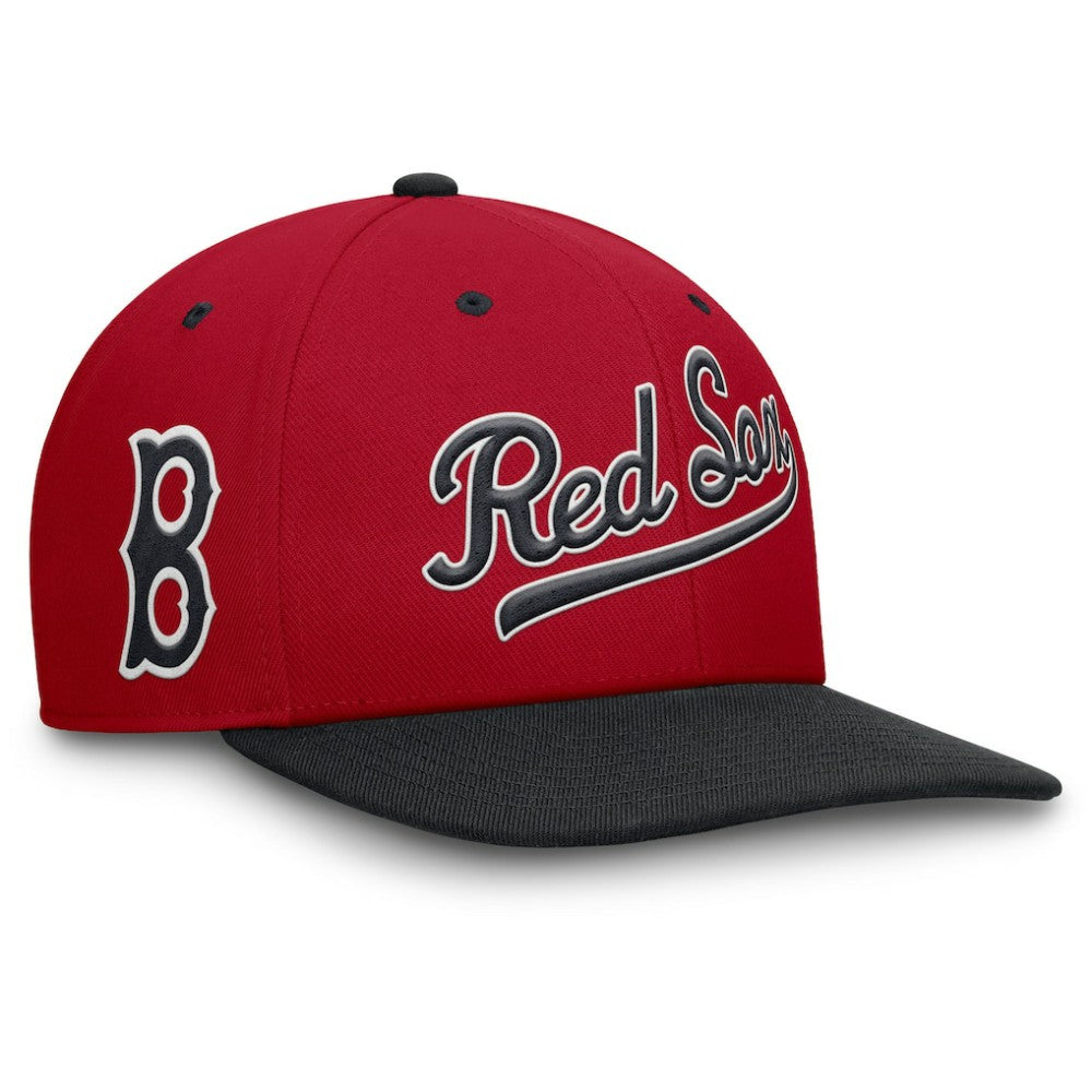 Boston Red Sox Nike Cooperstown Collection Pro Performance Snapback Hat - MLB Hats
