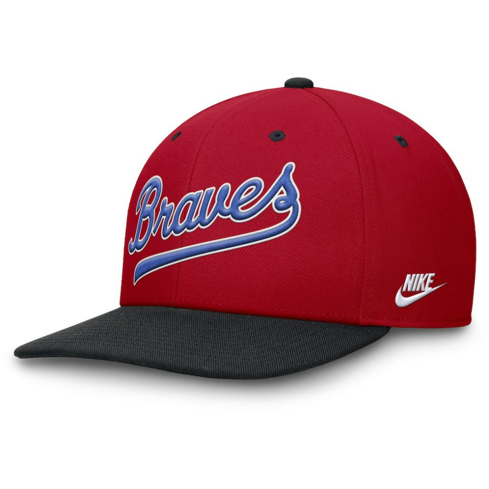 Atlanta Braves Nike Cooperstown Collection Pro Performance Snapback Hat - MLB Hats