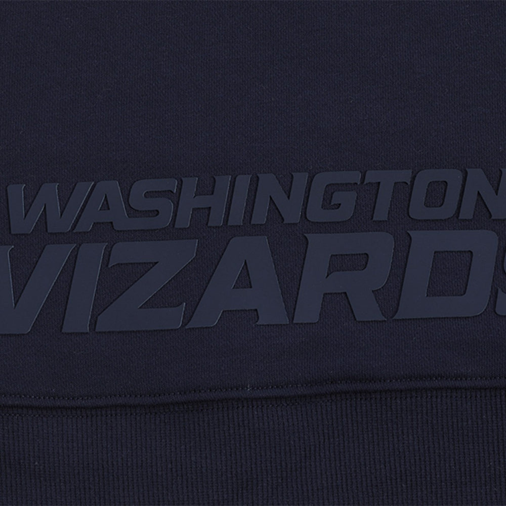 Navy Washington Wizards Pro Standard Women's Jewels Cropped Pullover Hoodie | NBA