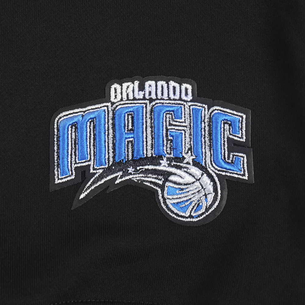 Black Orlando Magic Pro Standard Women's Jewels Cropped Pullover Hoodie | NBA