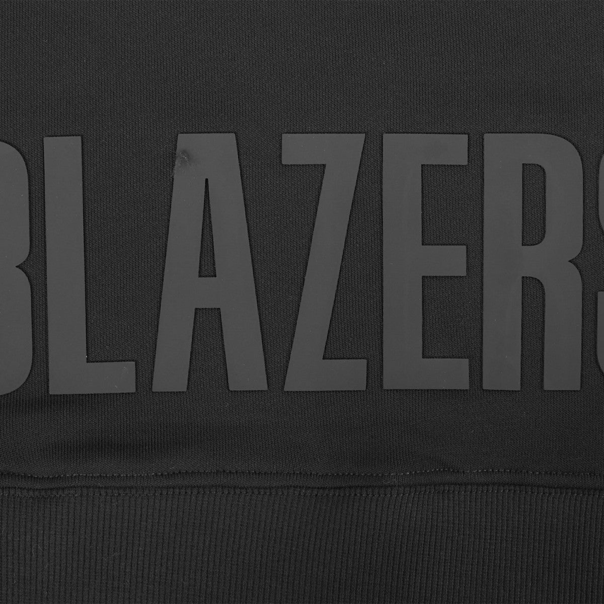 Black Portland Trail Blazers Pro Standard Women's Jewels Cropped Pullover Hoodie | NBA