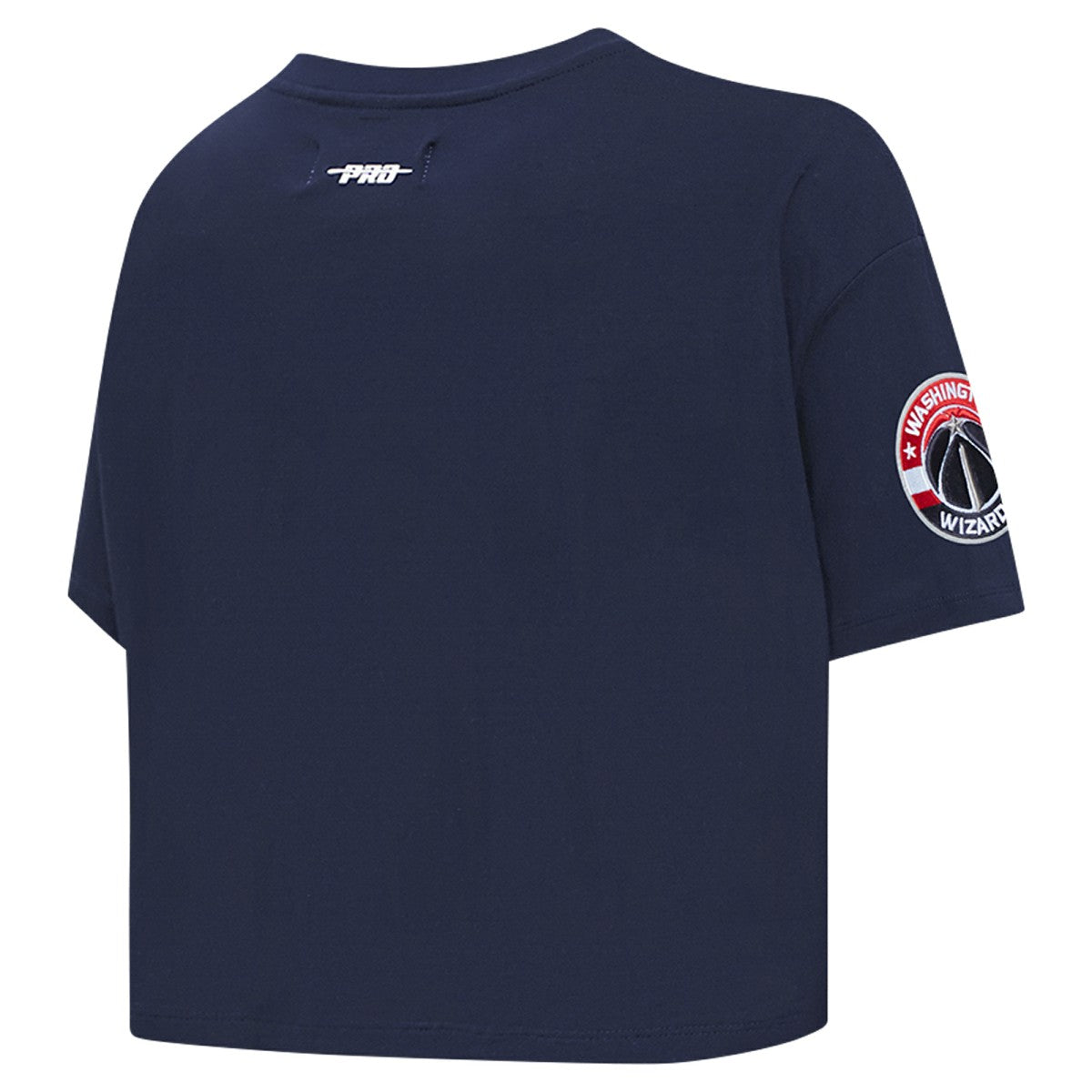 Navy Washington Wizards Pro Standard Women's Jewels Boxy Cropped T-Shirt | NBA