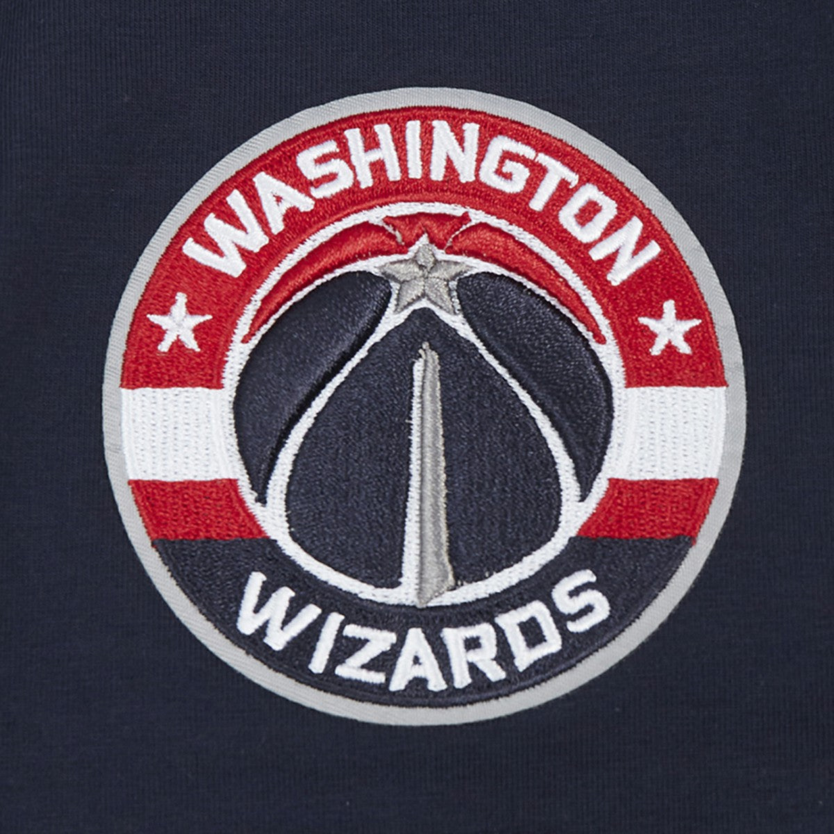 Navy Washington Wizards Pro Standard Women's Jewels Boxy Cropped T-Shirt | NBA