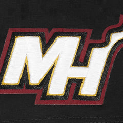 Black Miami Heat Pro Standard Women's Jewels Boxy Cropped T-Shirt | NBA