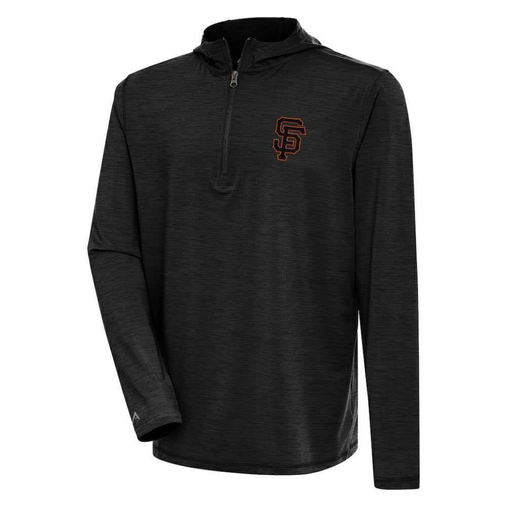 San Francisco Giants Antigua Tidy Quarter-Zip Hoodie - MLB Hoodies
