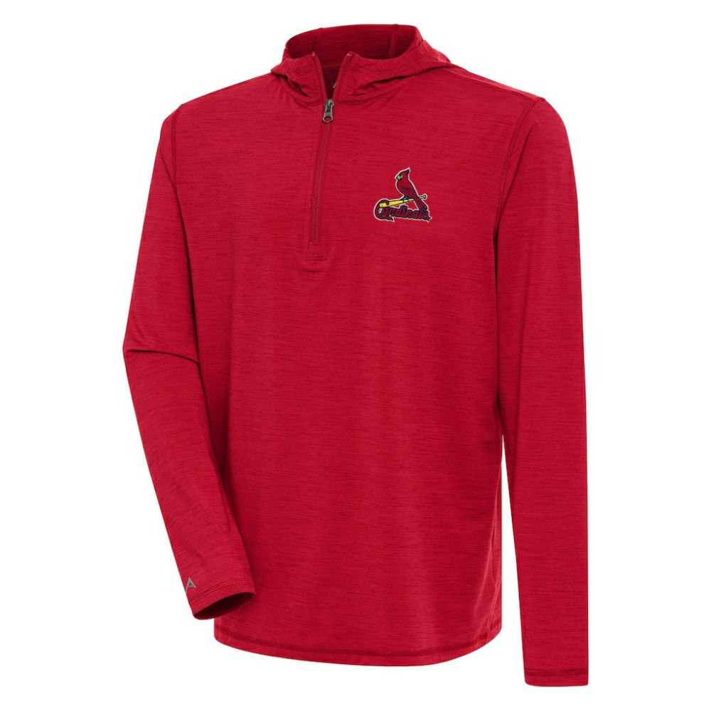 St. Louis Cardinals Antigua Tidy Quarter-Zip Hoodie - MLB Hoodies