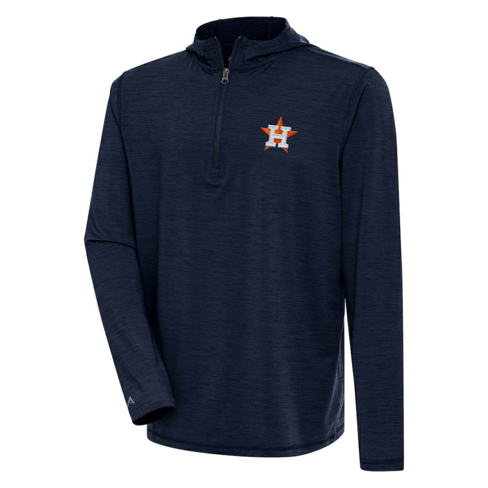 Houston Astros Antigua Tidy Quarter-Zip Hoodie - MLB Hoodies
