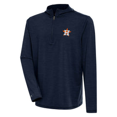 Houston Astros Antigua Tidy Quarter-Zip Hoodie - MLB Hoodies