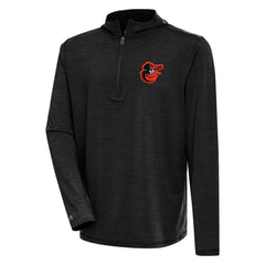 Baltimore Orioles Antigua Tidy Quarter-Zip Hoodie - MLB Hoodies
