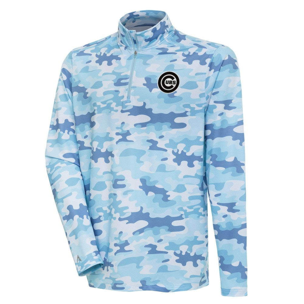 Chicago Cubs Antigua Discord Quarter-Zip Sweatshirt - MLB Sweatshirts