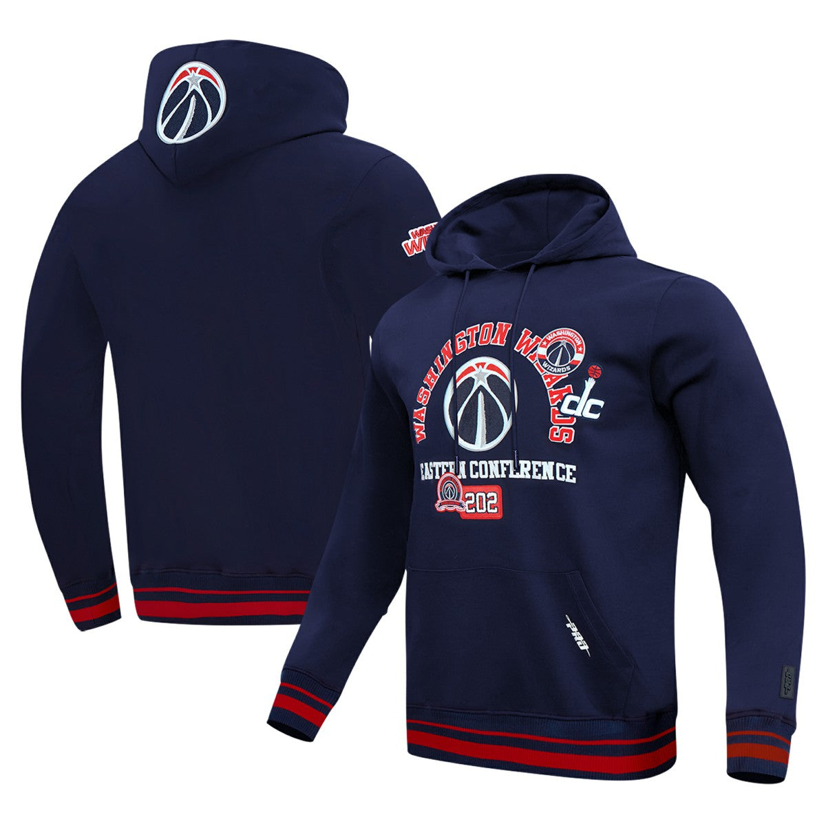 Navy Washington Wizards Pro Standard Area Code Pullover Hoodie | NBA