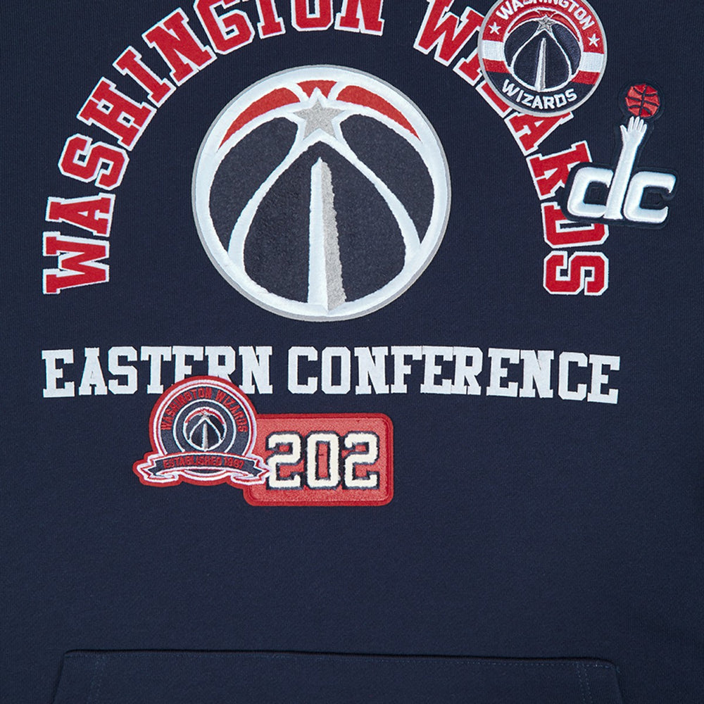 Navy Washington Wizards Pro Standard Area Code Pullover Hoodie | NBA