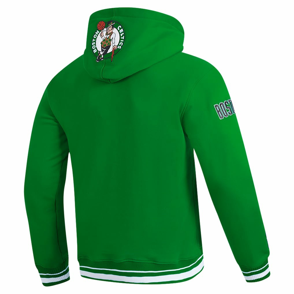 Kelly Green Boston Celtics Pro Standard Area Code Pullover Hoodie | NBA