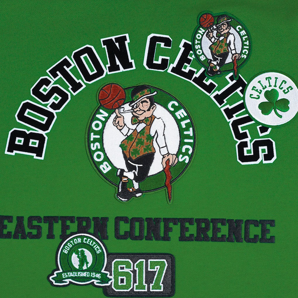 Kelly Green Boston Celtics Pro Standard Area Code Pullover Hoodie | NBA
