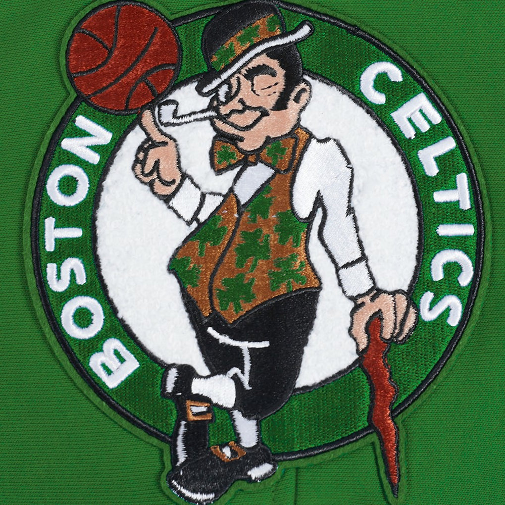 Kelly Green Boston Celtics Pro Standard Area Code Pullover Hoodie | NBA