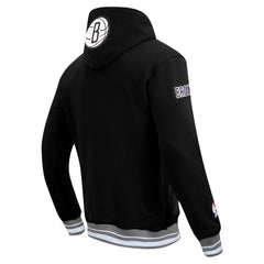 Black Brooklyn Nets Pro Standard Area Code Pullover Hoodie | NBA