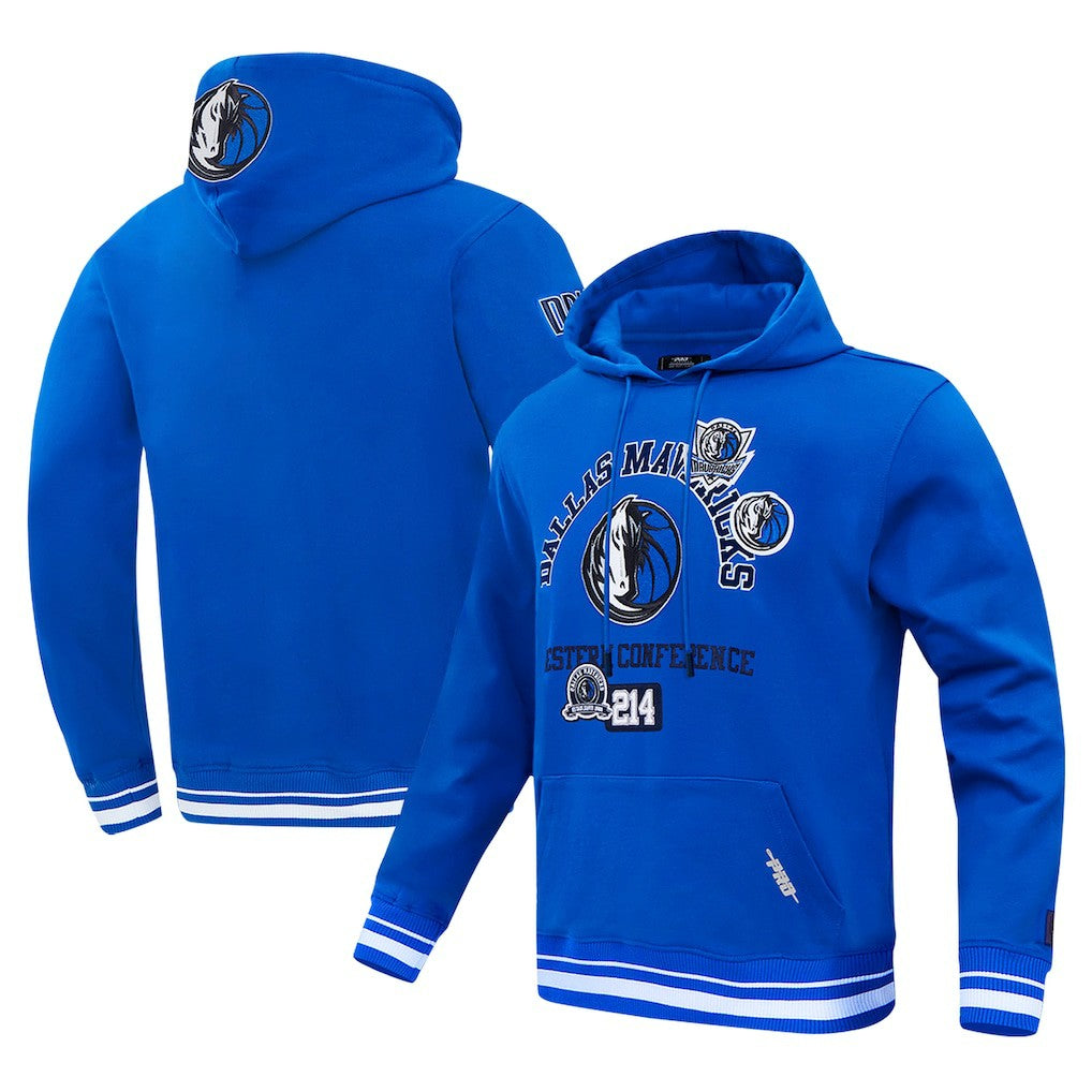 Blue Dallas Mavericks Pro Standard Area Code Pullover Hoodie sale | NBA