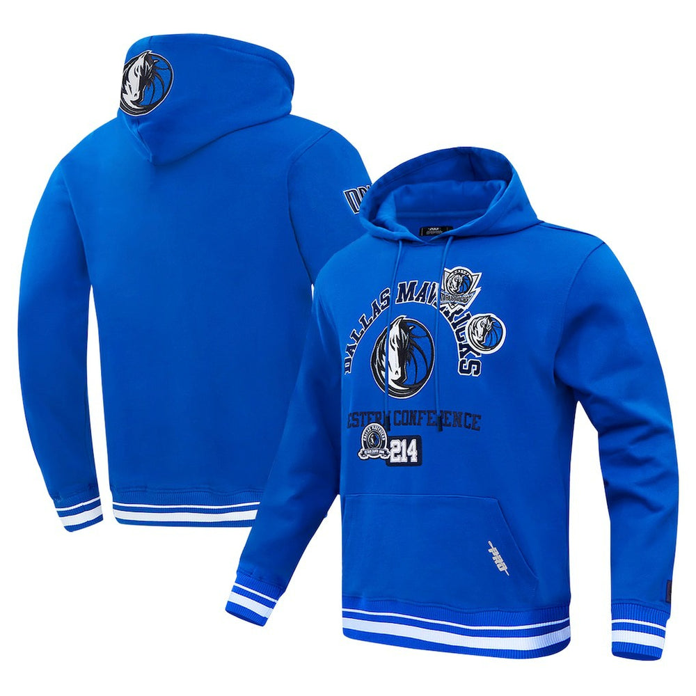 Blue Dallas Mavericks Pro Standard Area Code Pullover Hoodie sale | NBA