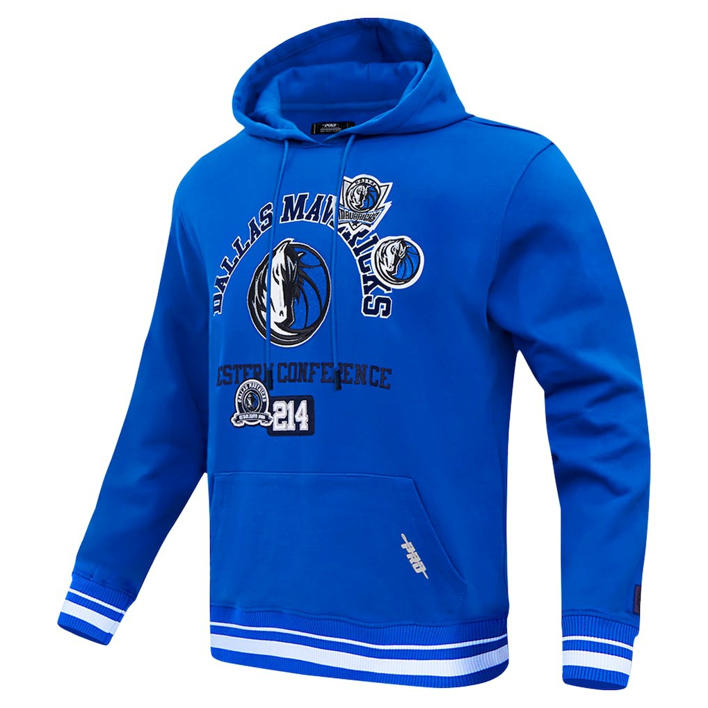 Blue Dallas Mavericks Pro Standard Area Code Pullover Hoodie sale | NBA