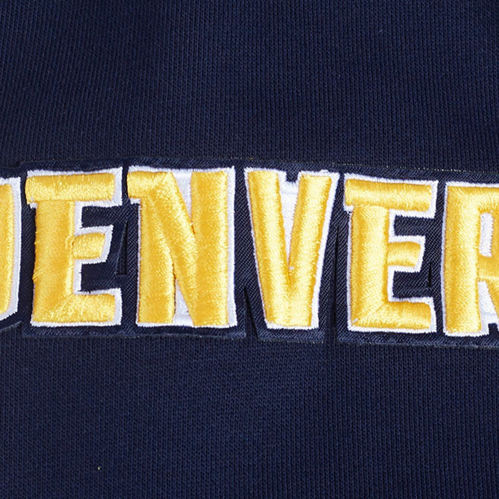 Navy Denver Nuggets Pro Standard Area Code Pullover Hoodie sale | NBA