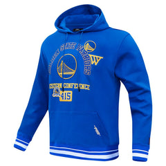 Royal Golden State Warriors Pro Standard Area Code Pullover Hoodie sale | NBA