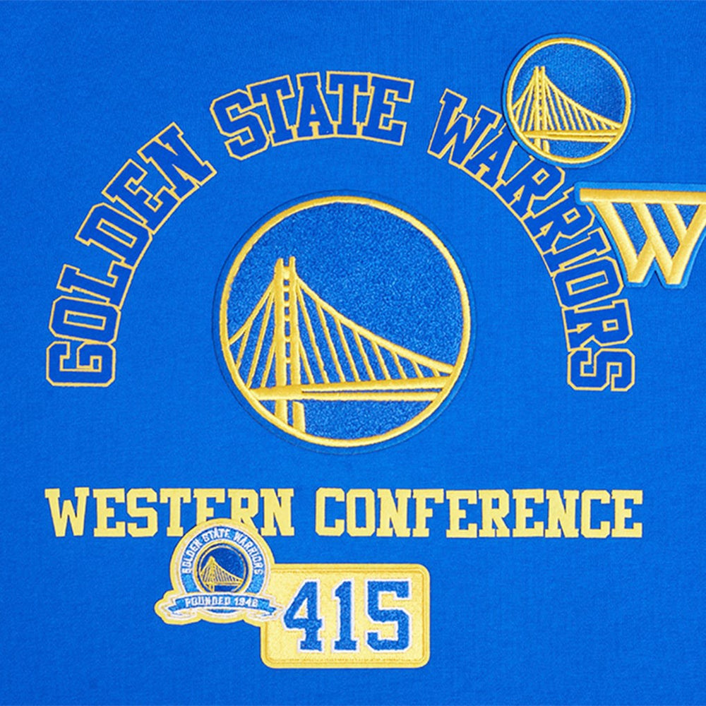 Royal Golden State Warriors Pro Standard Area Code Pullover Hoodie sale | NBA