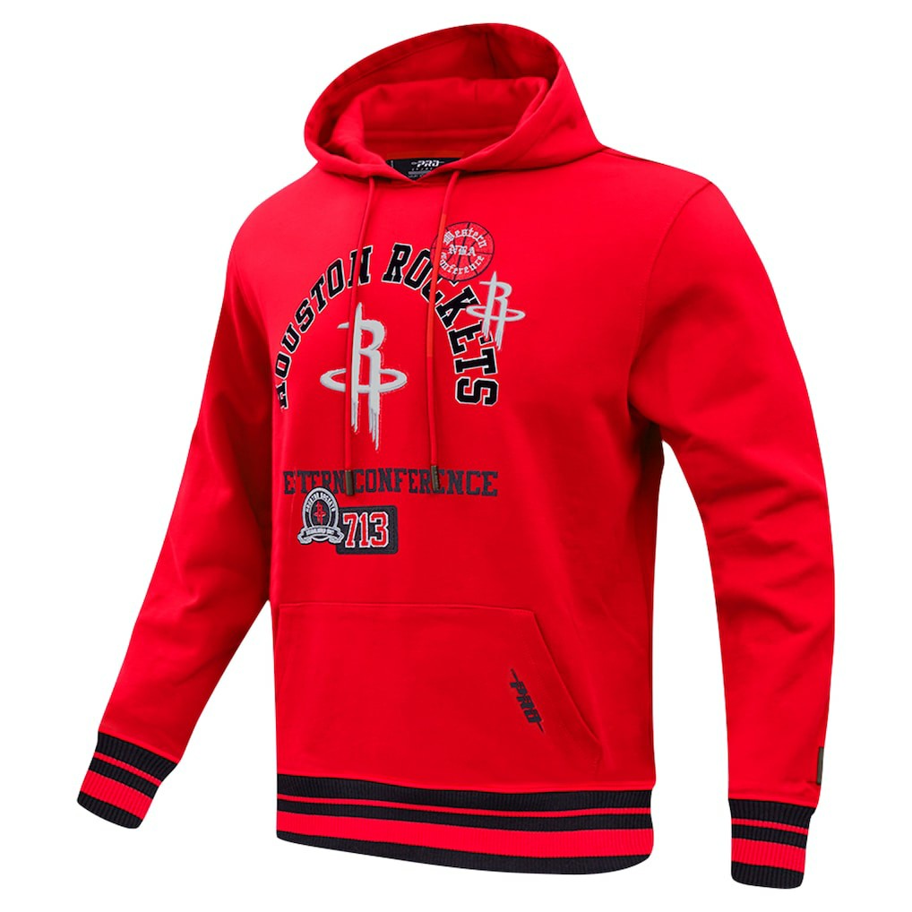 Red Houston Rockets Pro Standard Area Code Pullover Hoodie sale | NBA