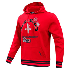 Red Houston Rockets Pro Standard Area Code Pullover Hoodie sale | NBA