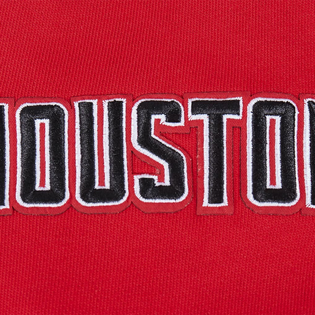 Red Houston Rockets Pro Standard Area Code Pullover Hoodie sale | NBA