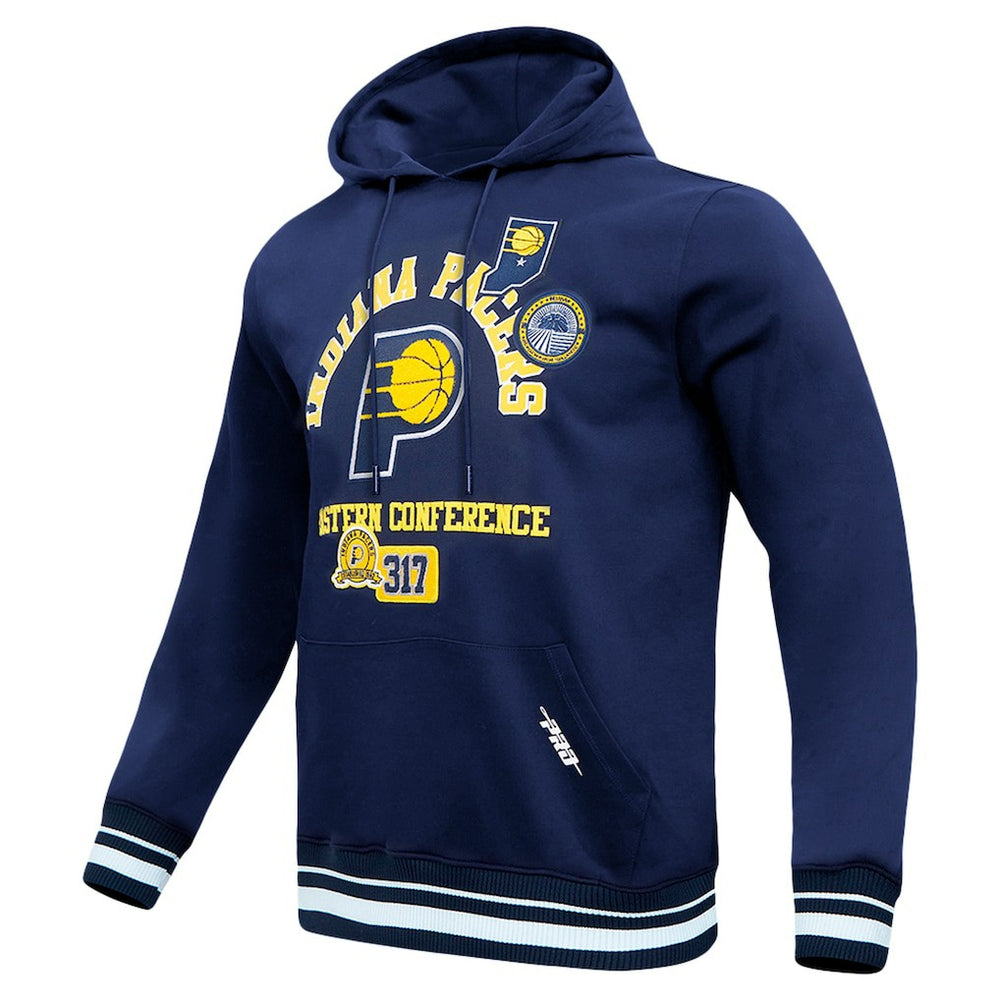 Navy Indiana Pacers Pro Standard Area Code Pullover Hoodie | NBA