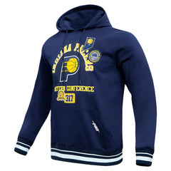Navy Indiana Pacers Pro Standard Area Code Pullover Hoodie | NBA