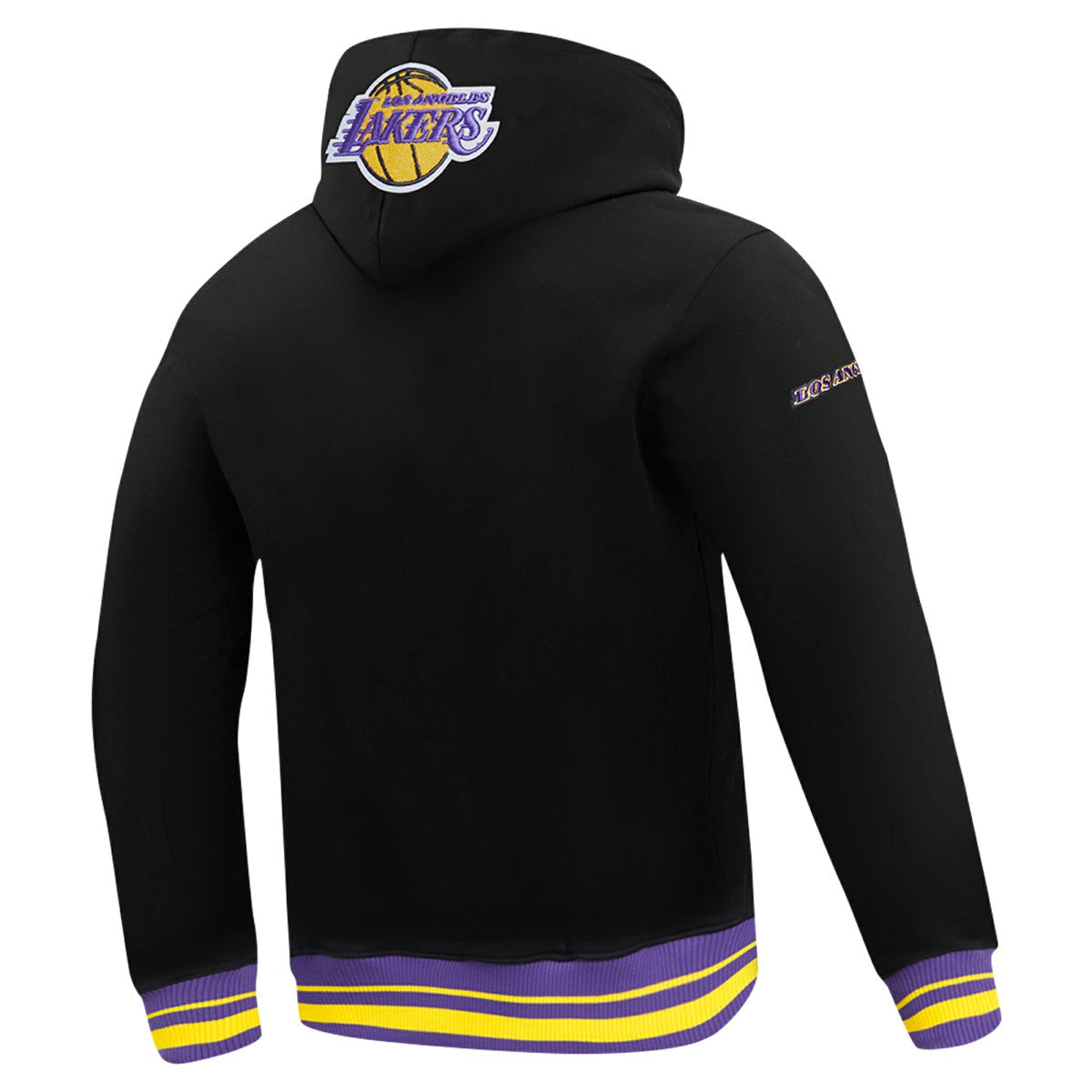 Black Los Angeles Lakers Pro Standard Area Code Pullover Hoodie | NBA