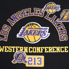 Black Los Angeles Lakers Pro Standard Area Code Pullover Hoodie | NBA