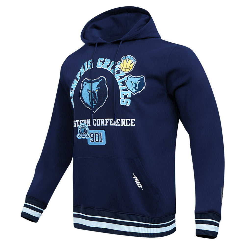 Navy Memphis Grizzlies Pro Standard Area Code Pullover Hoodie | NBA
