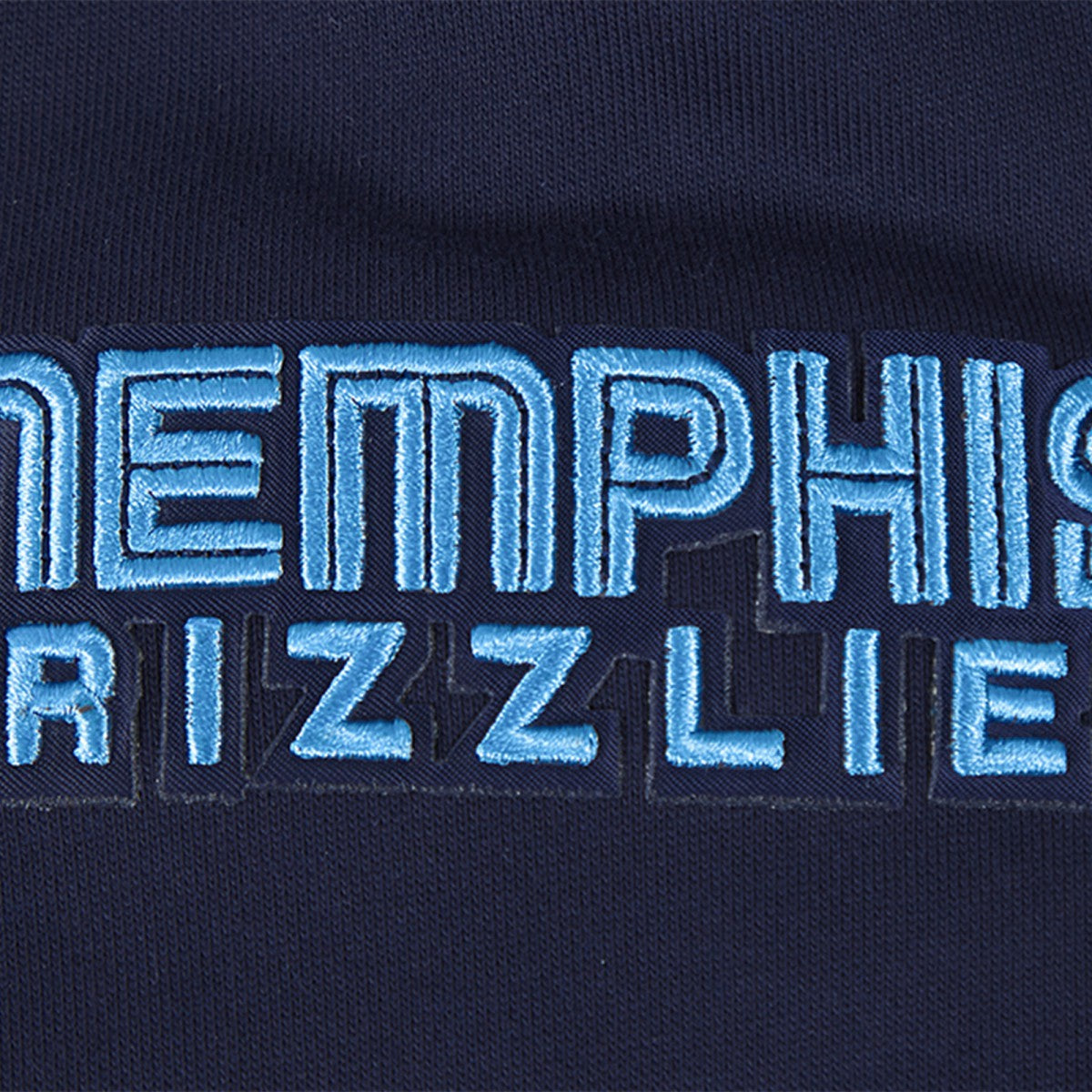 Navy Memphis Grizzlies Pro Standard Area Code Pullover Hoodie | NBA