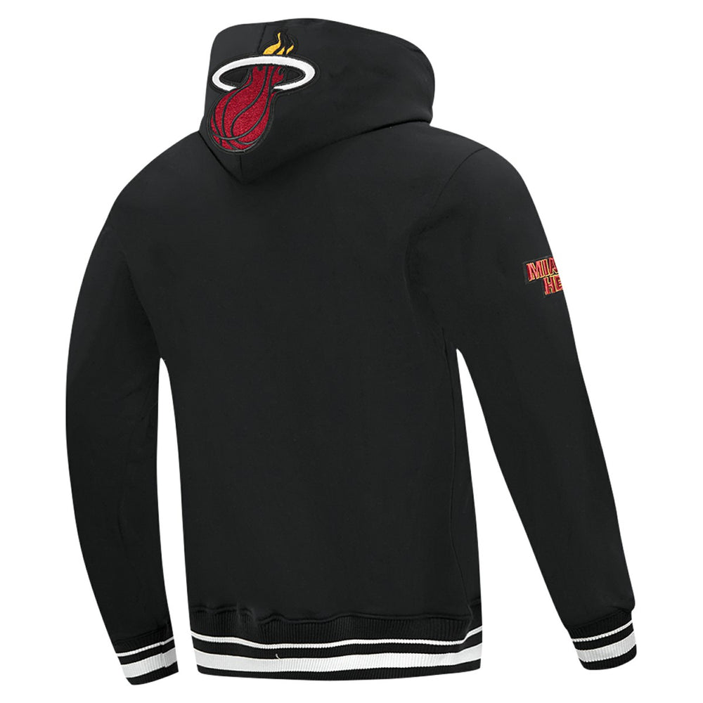 Black Miami Heat Pro Standard Area Code Pullover Hoodie | NBA